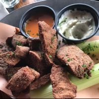 vegan wings at BBD's in Rocky Point