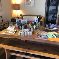 Small zero waste store at Caffe della Pace in Montreal