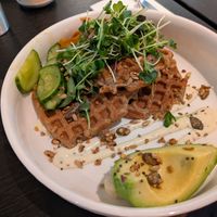 Savour waffles at roots - Lintheschergasse in Zurich