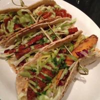 veggie tacos  at Speakeasy in Petaluma
