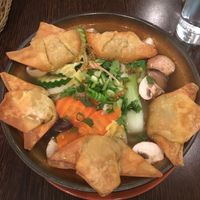 Vegan Wantan Soup at Savory Chay in Berlin