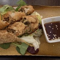Spring rolls 🤍🌱  at Savory Chay in Berlin