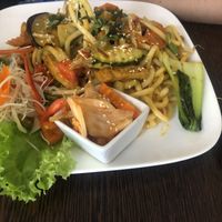 udon wok at Savory Chay in Berlin