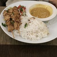 Vegan dish at Savory Chay in Berlin