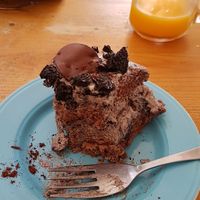 Oreo cake at The Garden Shed Cafe in Leamington Spa