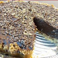 Torta de Chocolate at Cantinho da Terra in Santos