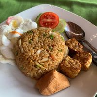 nasi goreng (no egg) at Namora Vegetarian in 
