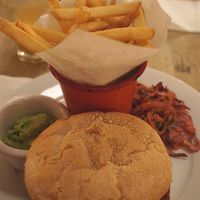 falafel burger at Lounges - Brasco Lounge in Liverpool