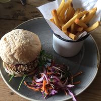 falafel burger at Lounges - Brasco Lounge in Liverpool