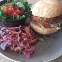 Jackfruit burger at Lounges - Brasco Lounge in Liverpool
