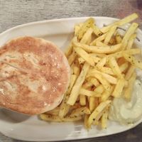 Seitan Burger at Hamburgueria do Bairro - Abarracamento in Lisbon