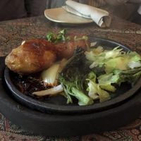 Alu Ki Tikki at Ginger Garlic in Eltham