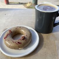 Best donut ever (Earl Grey)  at Cartems Donuts - Main St in Vancouver