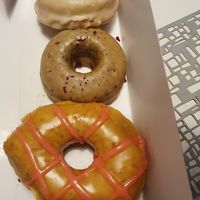 Mango at Cartems Donuts - Main St in Vancouver