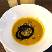 Kürbis Suppe  at Zum Wohl in Vienna