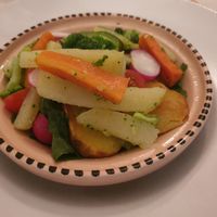 Second dish at Avec 55 in Tivoli