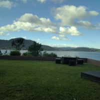amazing views  at MONA Museum Cafe in Berriedale