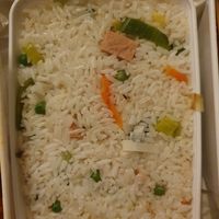 Witte nasi zonder ei at De Oude Plek in Rotterdam