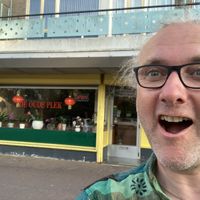 De entree  at De Oude Plek in Rotterdam