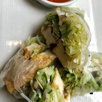 Tofu spring roll at CO in Savannah