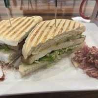 Grilled Tofu Banh Mi on Ciabatta!  at Pika's Cafe in Guam