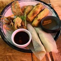 Mixed Appetiser Platter  at Golden Lotus Vegan in Newtown