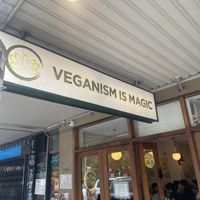 Veganism is magic #Veganuary at Golden Lotus Vegan in Newtown