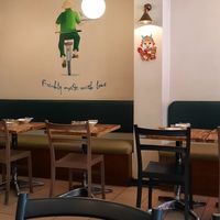 Decor inside at Golden Lotus Vegan in Newtown