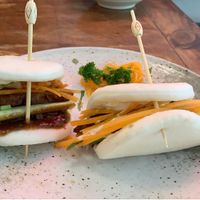 Duck Bao at Golden Lotus Vegan in Newtown