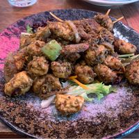 Chicken lemongrass  at Golden Lotus Vegan in Newtown