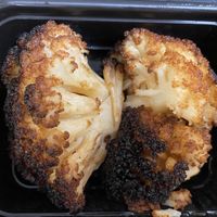 Side of roasted cauliflower  at Angel's Cafe in Sharon