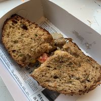 Wild vegan warm and cheezy at Coco's Corner Shop in Amsterdam