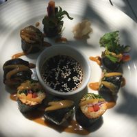 nori maki  at Art of Raw at The Garden Lounge in Zadar