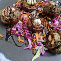 The best mushrooms I’ve eaten... and I eat a lot of mushrooms!   at Art of Raw at The Garden Lounge in Zadar