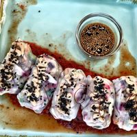 Spring rolls at Art of Raw at The Garden Lounge in Zadar