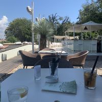 Completely outdoor restaurant   at Art of Raw at The Garden Lounge in Zadar