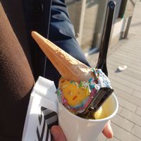 Unicorn Ice Cream at Eisdieler in Linz
