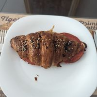 Croissant jamón y queso at Veganius in Buenos Aires