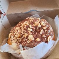 almond pastry to go at Veganius in Buenos Aires