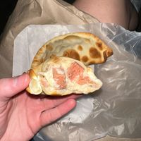 Ham and cheese empanada  at Veganius in Buenos Aires