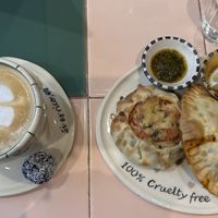 Vegan empanadas!   at Veganius in Buenos Aires