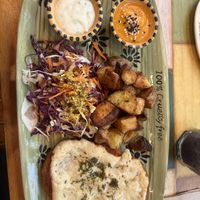 Authentic dish  at Veganius in Buenos Aires