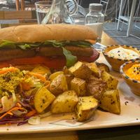Tofu sandwich   at Veganius in Buenos Aires