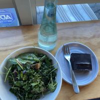 Mushroom salad at Sip Kitchen in Auckland