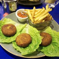 Falafel plate (vegan) at Stars n Bars in 