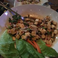(half eaten) Larb tofu at Table Thai in Las Vegas