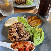   at Green Room Cafe in Jaco