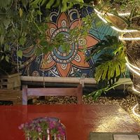   at Green Room Cafe in Jaco