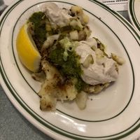 stuffed japanese white sweet potato at Superiority Burger in New York City