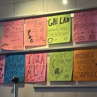 Specials  at Superiority Burger in New York City